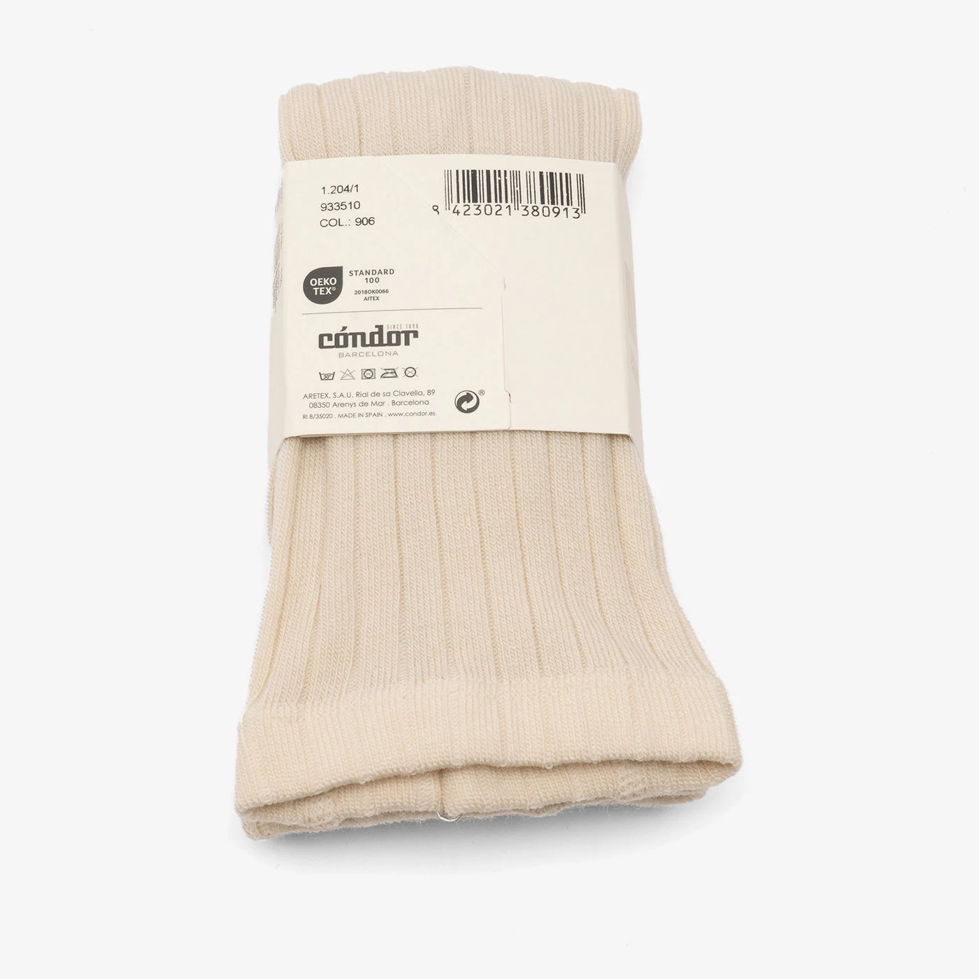 Bisgaard X Cóndor Merino Wool Rib Tights Hueso 2 Bisgaard X Cóndor Merino Wool Rib Tights Hueso – Bild 2