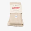Bisgaard X Cóndor Merino Wool Rib Tights Hueso