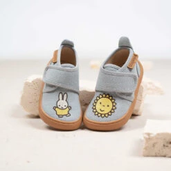 Miffy X Bisgaard Barefoot Basic Skyblue -bisgaardshoes Verkaufsgeschäft 14101 1725 3