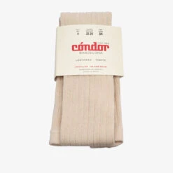 Bisgaard X Cóndor Cotton Rib Tights Lino