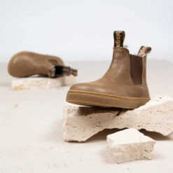 Bisgaard Barefoot Ene Lamb Khaki -bisgaardshoes Verkaufsgeschäft 50721 2080 3